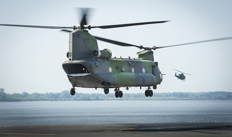 Canadian CH-147F Chinook training facility opens