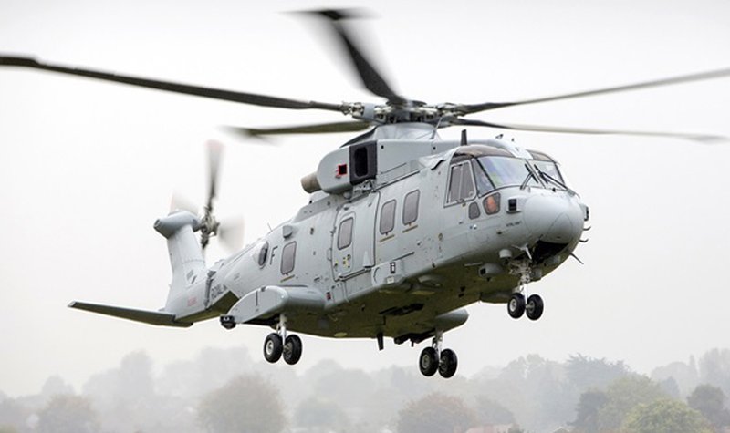 Royal Marines' first Merlin Mk4 flies