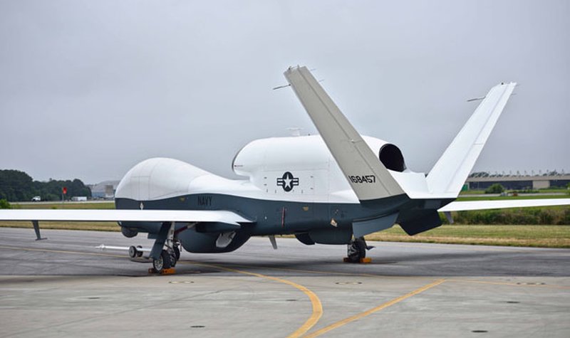 MQ-4C Triton in new navy testing
