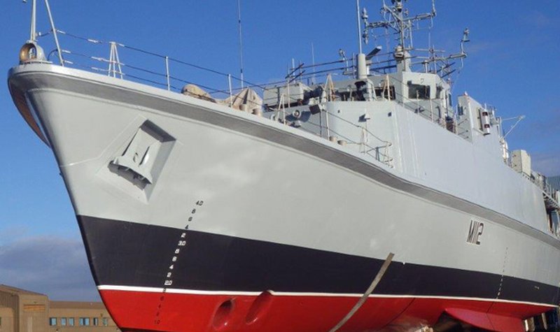 HMS Shoreham completes refurb