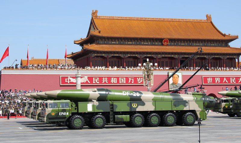 China goes ballistic in South China Sea