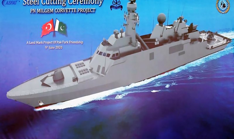Pakistani corvette programme passes twin milestones