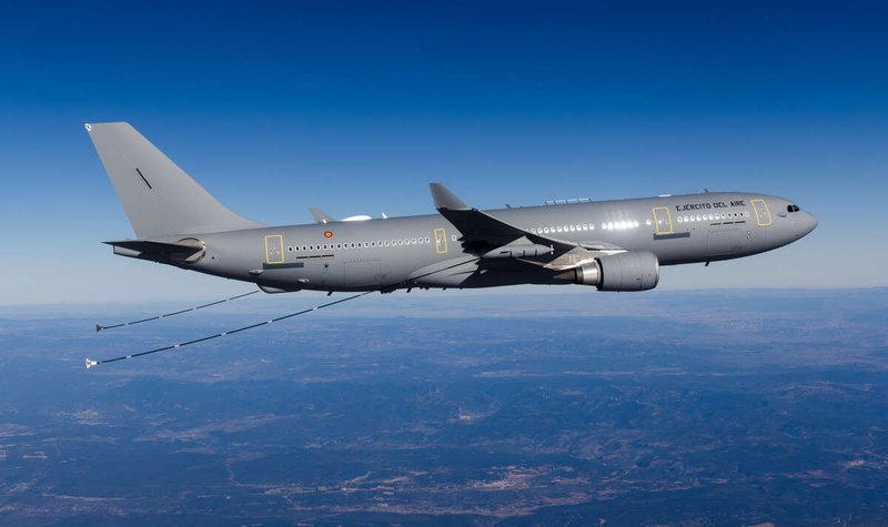 Spanish Air Force receives first converted A330 MRTT