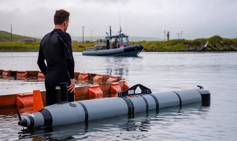 Shallow water MCM carried out at AECE 2019