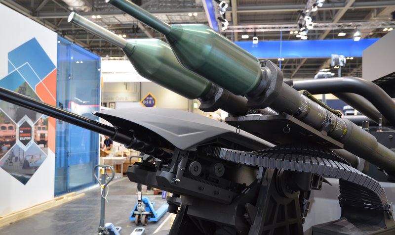 DSEI 2017: Rheinmetall Canada displays armed UGV (video)