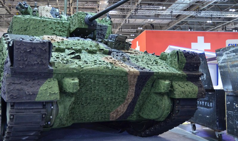 DSEI 2017: Warrior displays stealth camo