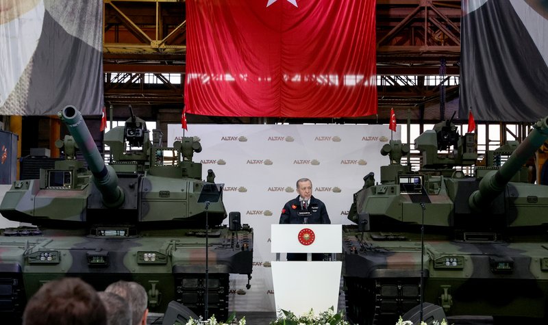 Turkish Army receives New Altay tank prototypes for testing