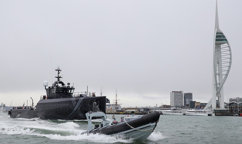 Royal Navy sails autonomous RIB in UK waters for the first time