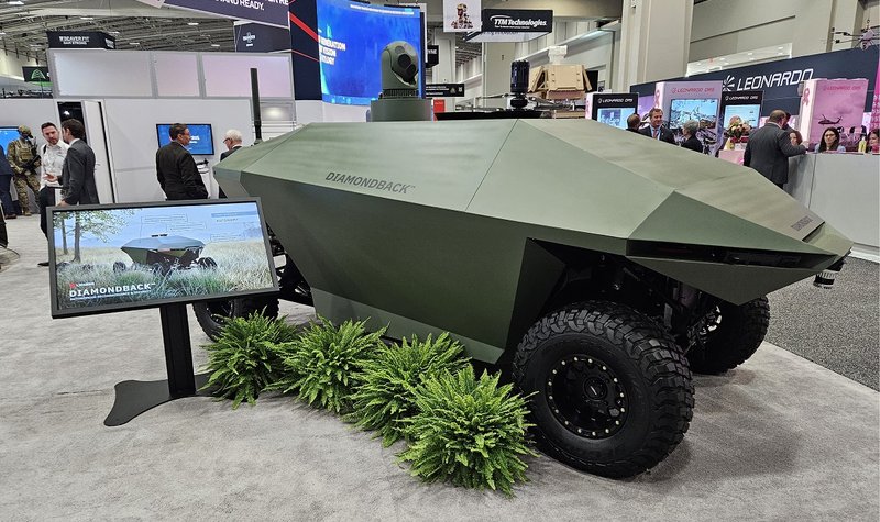 L3Harris Diamondback autonomous reconnaissance vehicle to begin testing in 2025