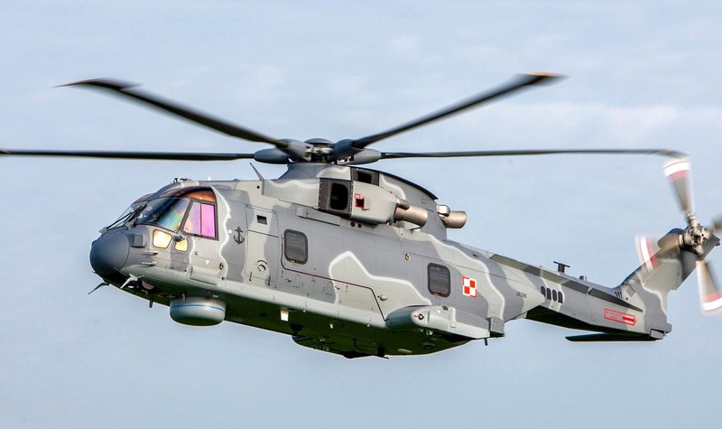 Poland receives first AW101 anti-submarine helicopter