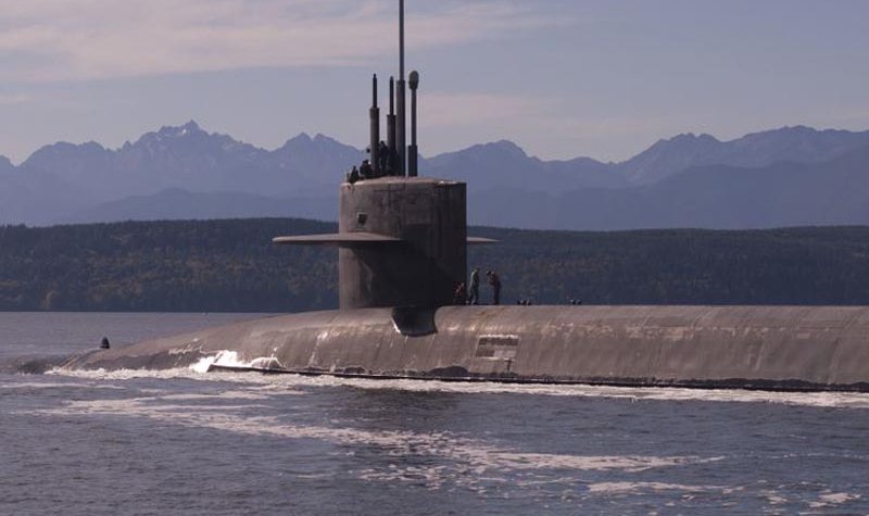 Northrop's acoustic flank array tested