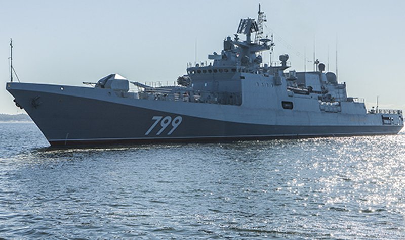 Russian Navy frigate commissioned