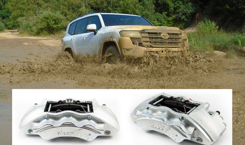 Alcon delivers brake upgrade for armoured Toyota LC300s