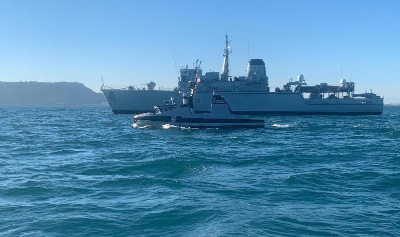Anglo-French uncrewed minehunting project moves forward with assurance trials