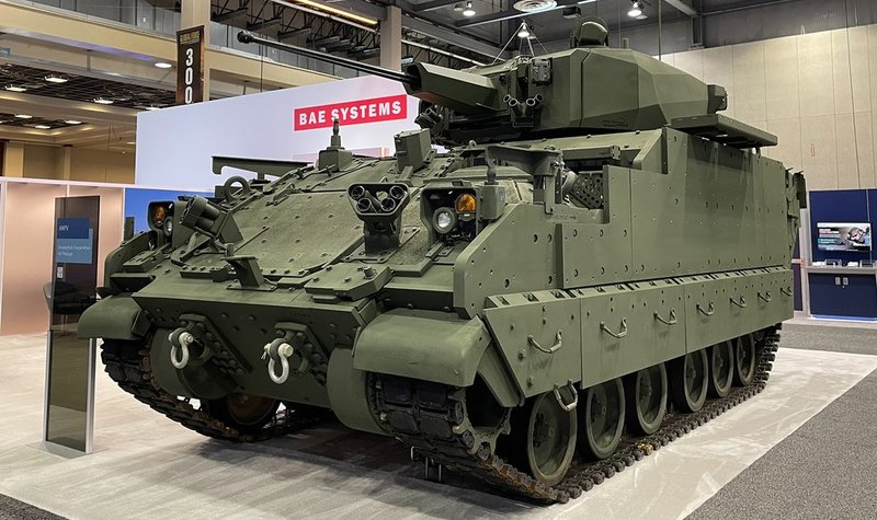 BAE Systems displays new AMPV and is awarded second production contract