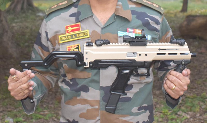 Indian companies vie for army’s submachine gun tender