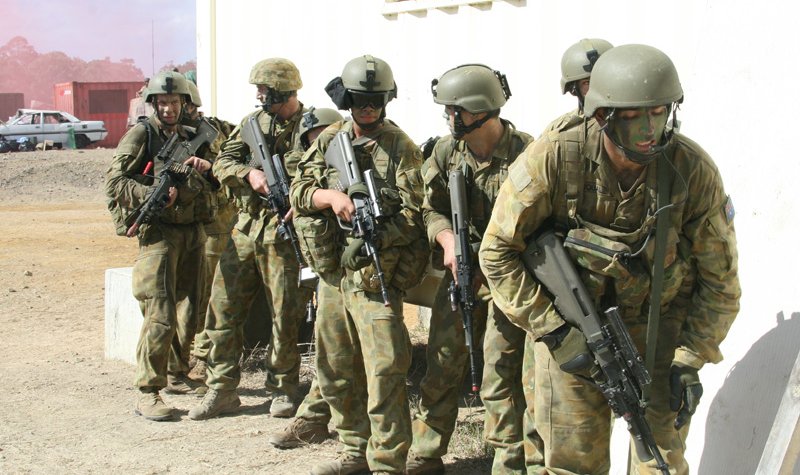 Australian Army training progresses from first DATE