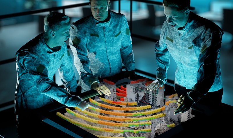 What role could holographic and 3D capabilities play in the warfare of tomorrow