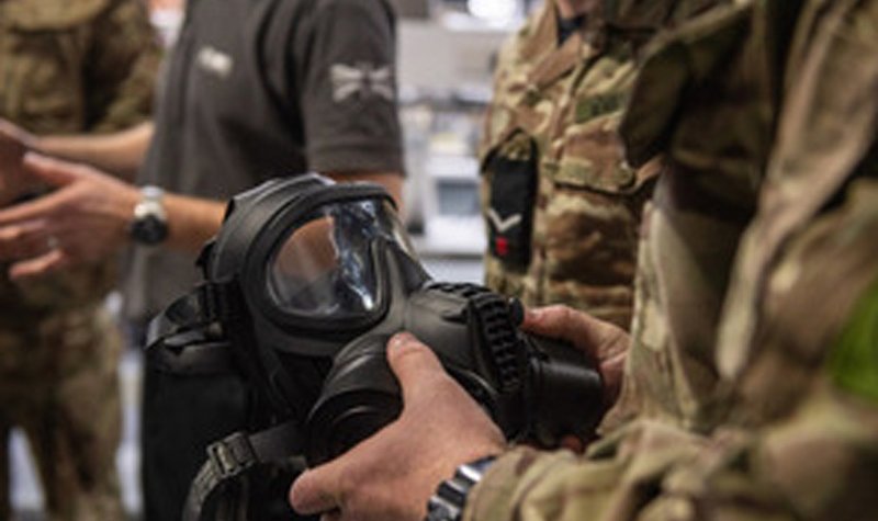 New respirators for UK armed forces