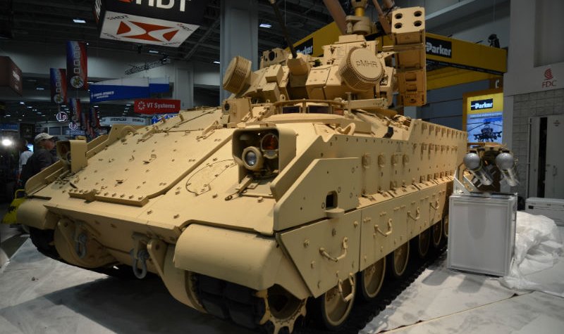 AUSA 2017: BAE showcases SHORAD for Bradley (video)