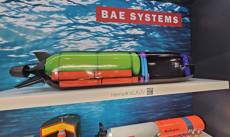 BAE Systems’ Herne XLAUV set to hunt for underwater intelligence