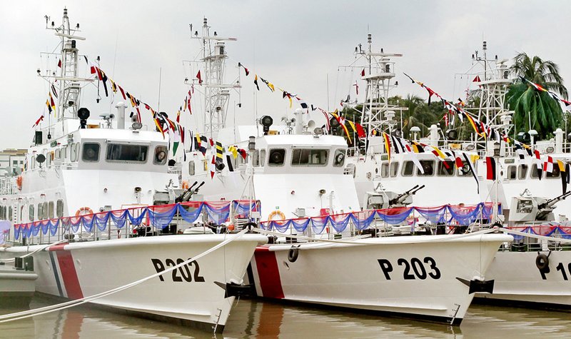 Bangladesh Coast Guard receives four patrol vessels