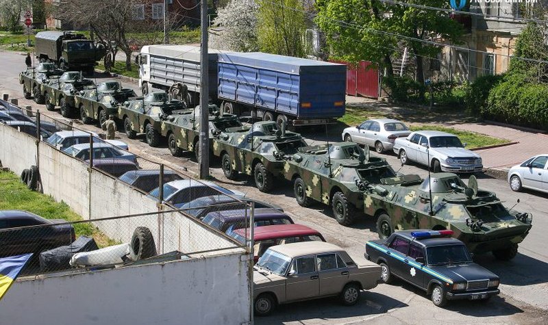 Ukraine restores eight 4x4 BRDM-2L1s
