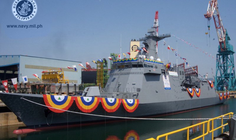 First Philippine frigate launched