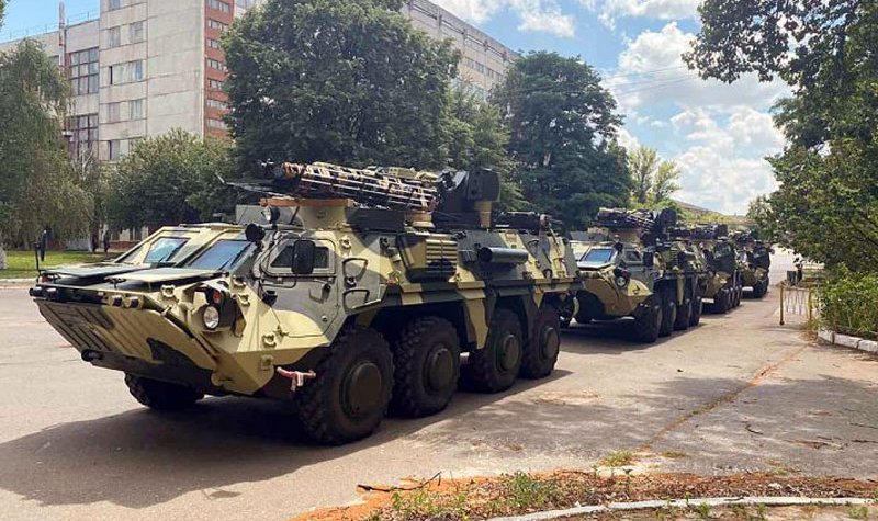 Ukraine receives final batch of BTR-4E vehicles