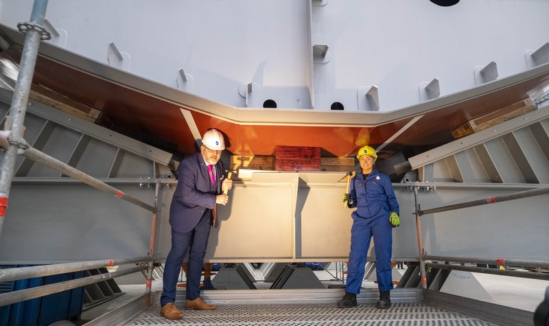 Construction begins on Royal Navy’s new Type 31 frigate