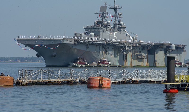 USS Bataan to undergo maintenance having ended seven-month deployment