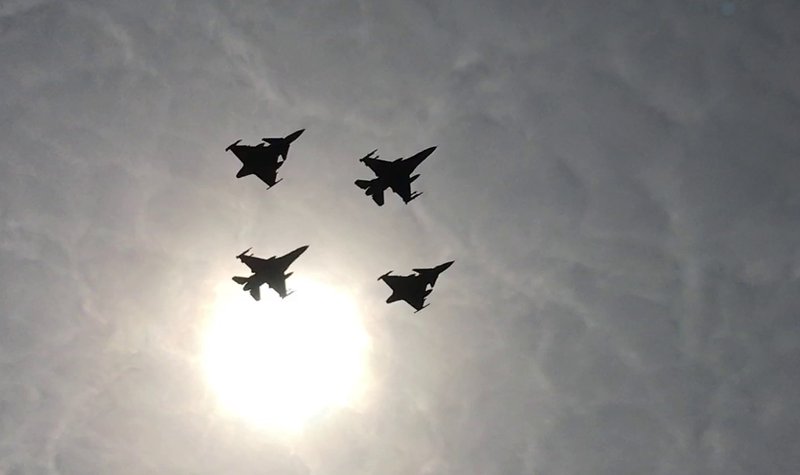 NATO holds live-fire air policing drills over Baltic Sea