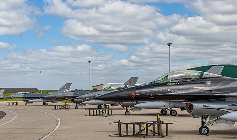 Engine issue prompts Belgium to ground its F-16s