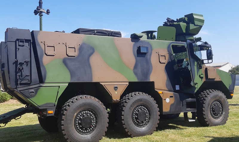 Thales electronics for Belgian vehicles