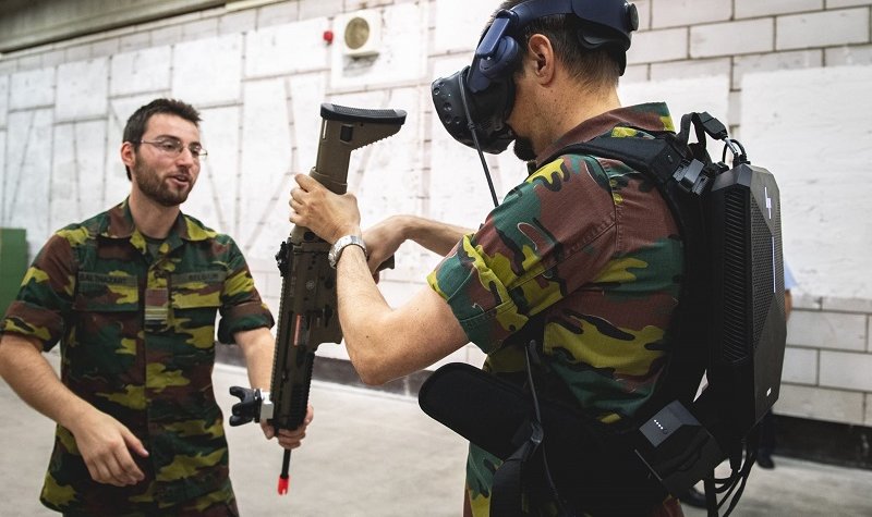 Belgian Army exploits VR for training