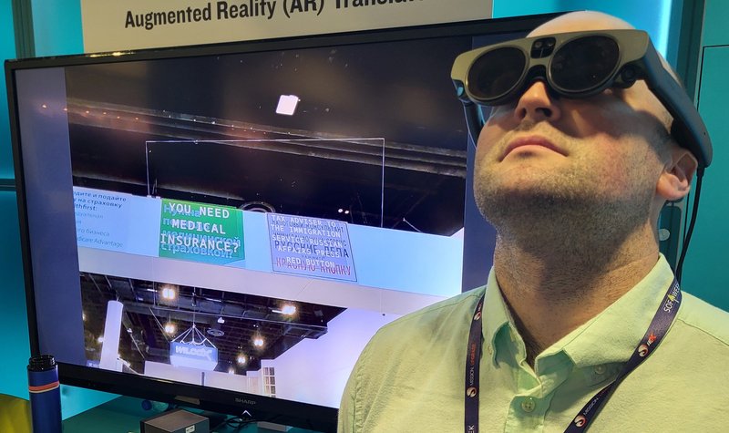 Booz Allen unveils AR real-time language translation tool