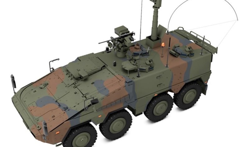 Boxer fire support variant emerges