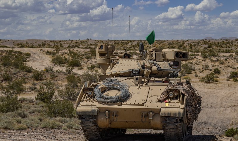 US Bradley Fighting Vehicles are on the way to Ukraine
