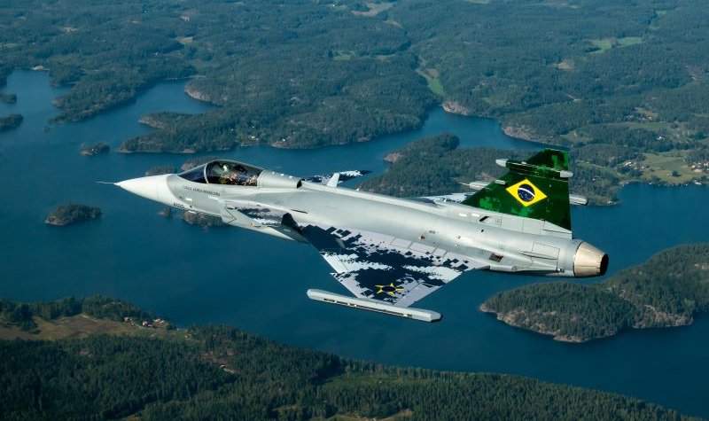 First Brazilian Gripen takes flight
