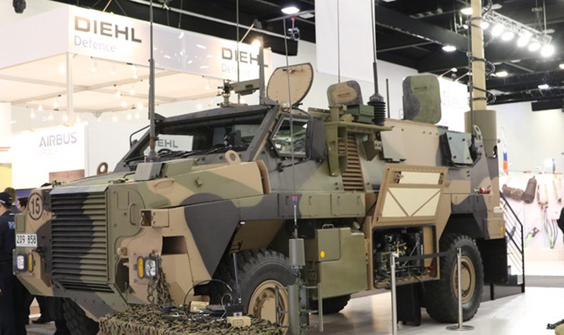 Australia orders Bushmaster EW systems from Raytheon