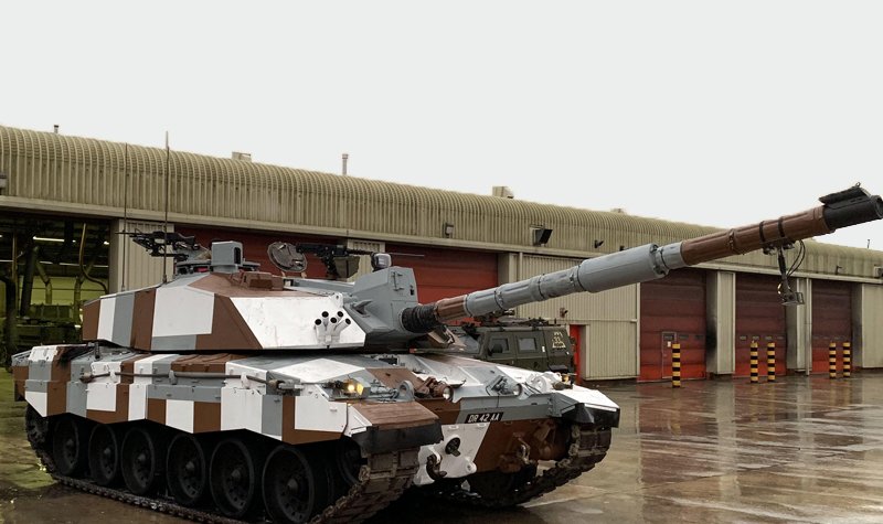 British Army demos new Challenger 2 urban operation tank concept