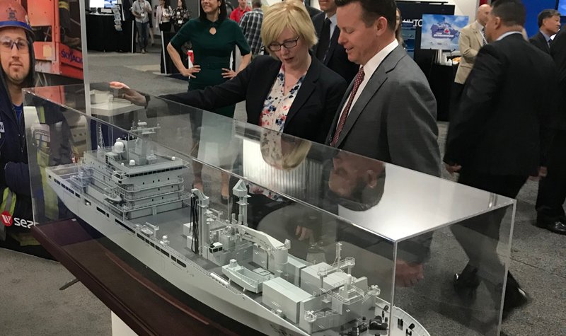 Canadian naval shipbuilding in the spotlight