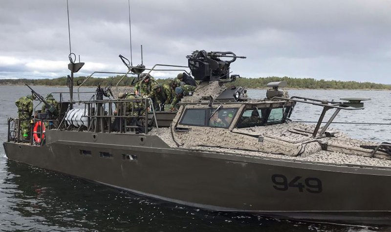 First CB90 HSM delivered to Swedish FMV