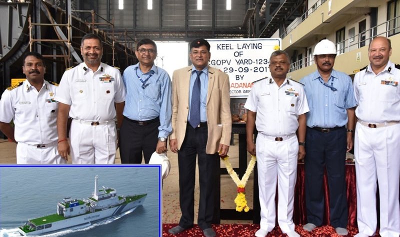 GSL lays keel for second CGOPV