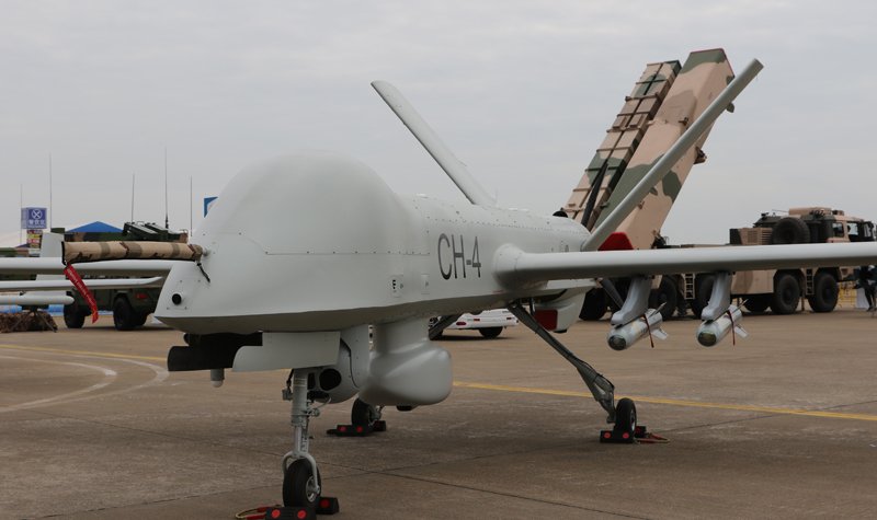 Indonesia tries out Chinese CH-4B drones