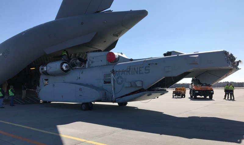 CH-53K arrives in Germany