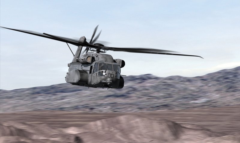 CH-53K helicopter rotor blades undergo testing