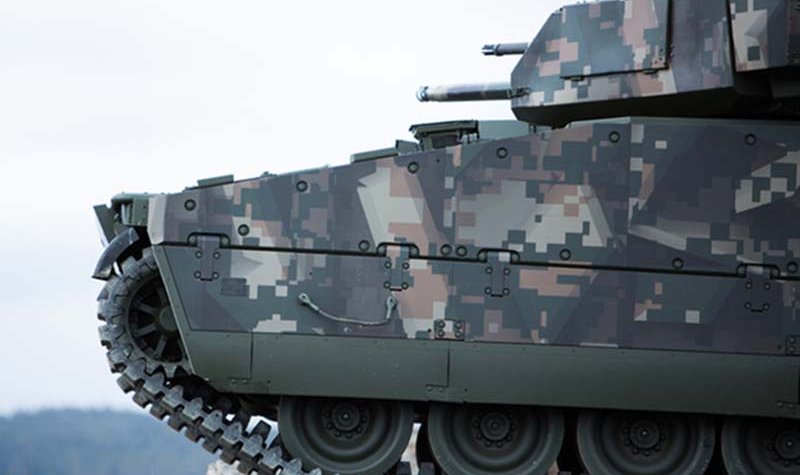 Rubber tracks to enhance Dutch CV90s