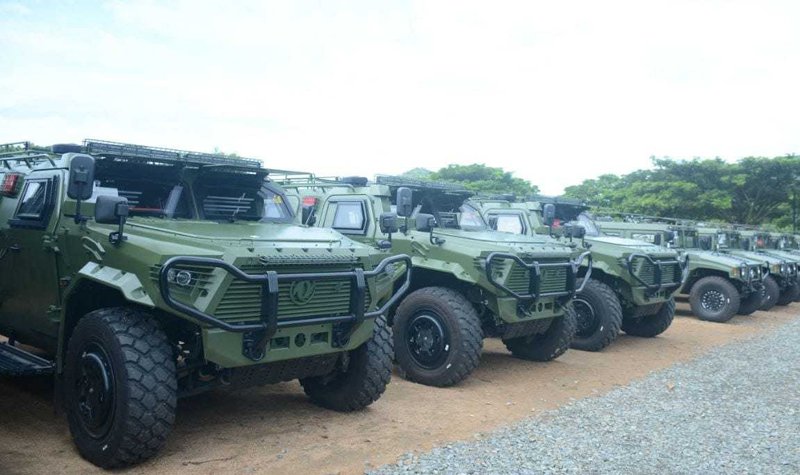 Cambodia receives numerous free vehicles from China