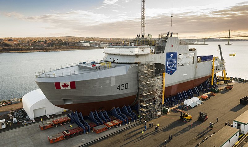Canadian navy to receive sixth AOPS